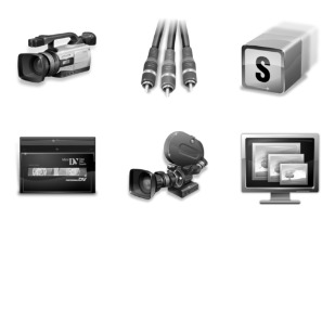 Real Vista Video Production icon sets preview