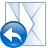 mail, letter, envelop, replylist, email, message icon