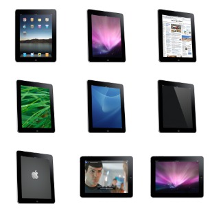 iPad icon sets preview