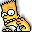 bart unabridged startled bart monster icon