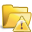 open, error, folder icon