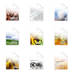 Dima File Extensions Package icon sets preview