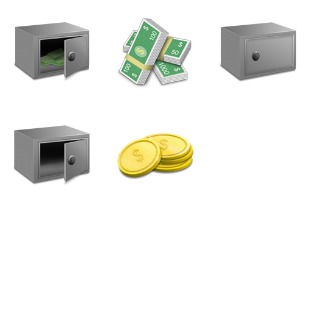 The Robbery icon sets preview