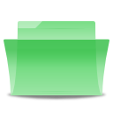 Folder, Green icon