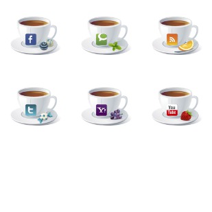 Coffee Pages icon sets preview