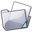 folder, grey icon