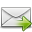envelop, yes, mail, envelope, letter, right, forward, send, next, email, ok, correct, arrow, message icon