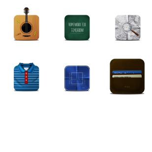 Cub icon sets preview