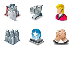 Real Vista Business icon sets preview