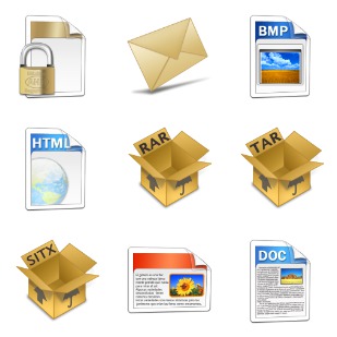 Aero Vista icon sets preview