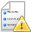 list, alert, listing, warning, exclamation, wrong, error icon