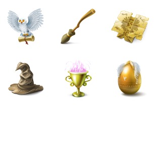 Harry Potter icon sets preview