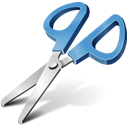 cut, scissors icon