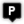 black,p icon