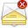 deleted, mail icon