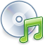 audio,cd,disc icon