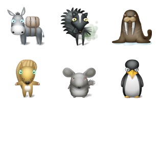 Animals icon sets preview