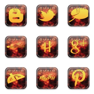 Diablo 3 Icons Pack icon sets preview