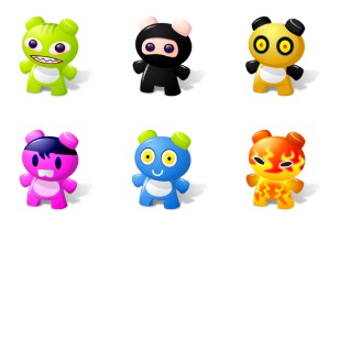 Art Toys icon sets preview