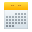 week, calendar, day, month icon