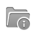 folder, info icon