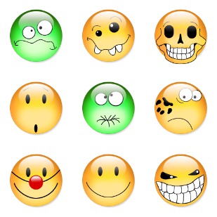 Aqua Smiles icon sets preview