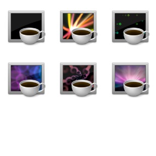 Caffeine Replacement icon sets preview
