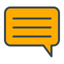 bubble, communication, social, text, chat, share, media icon