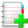 add, plus, notebook icon