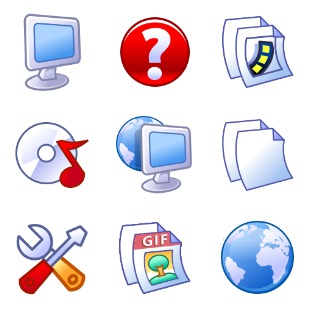 Soft icon sets preview