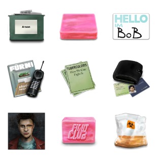 Fight Club icon sets preview