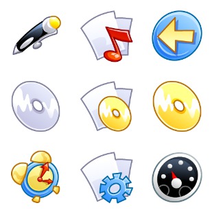 Comic Tiger icon sets preview