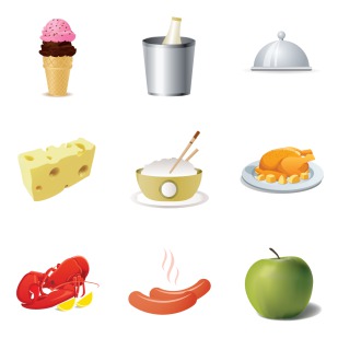 Food Icons icon sets preview