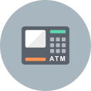 machine, money, bank, finantix, finance, cash, atm icon