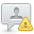 Comment, Profile, User, Warning icon