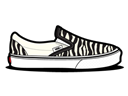 Vans, Zebra icon