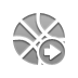 ball, basketball, right icon