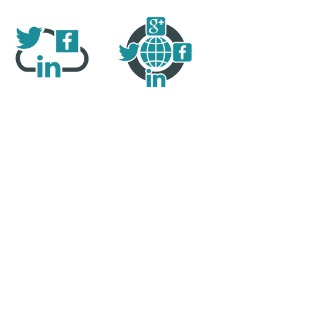 SEO & Communication - icon sets preview