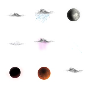 Weather icon sets preview