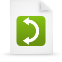 document, file, green, paper icon