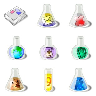 Machemicals icon sets preview