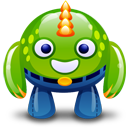 Green, Monster icon