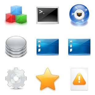 Crystal Project Filesystems icon sets preview