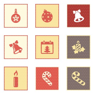 50 Christmas icon sets preview