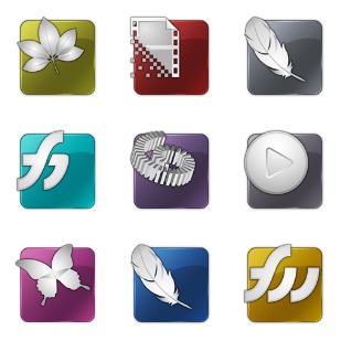 Adobe Symbolism CS 3 icon sets preview