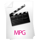 video, mpg, mpeg icon