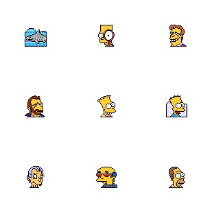 Simpsons Vol. 02 icon sets preview