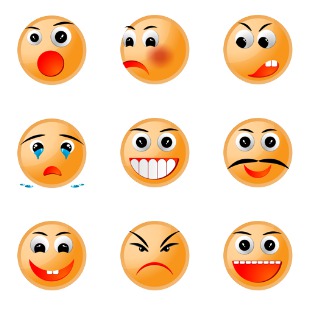 Balvardi Yellow  Smile Icon set icon sets preview