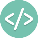 programming, tags, coding icon