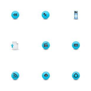 Blue Coral icon sets preview
